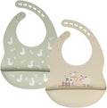 Silicone Bib 2‑Pack – Paris Picks