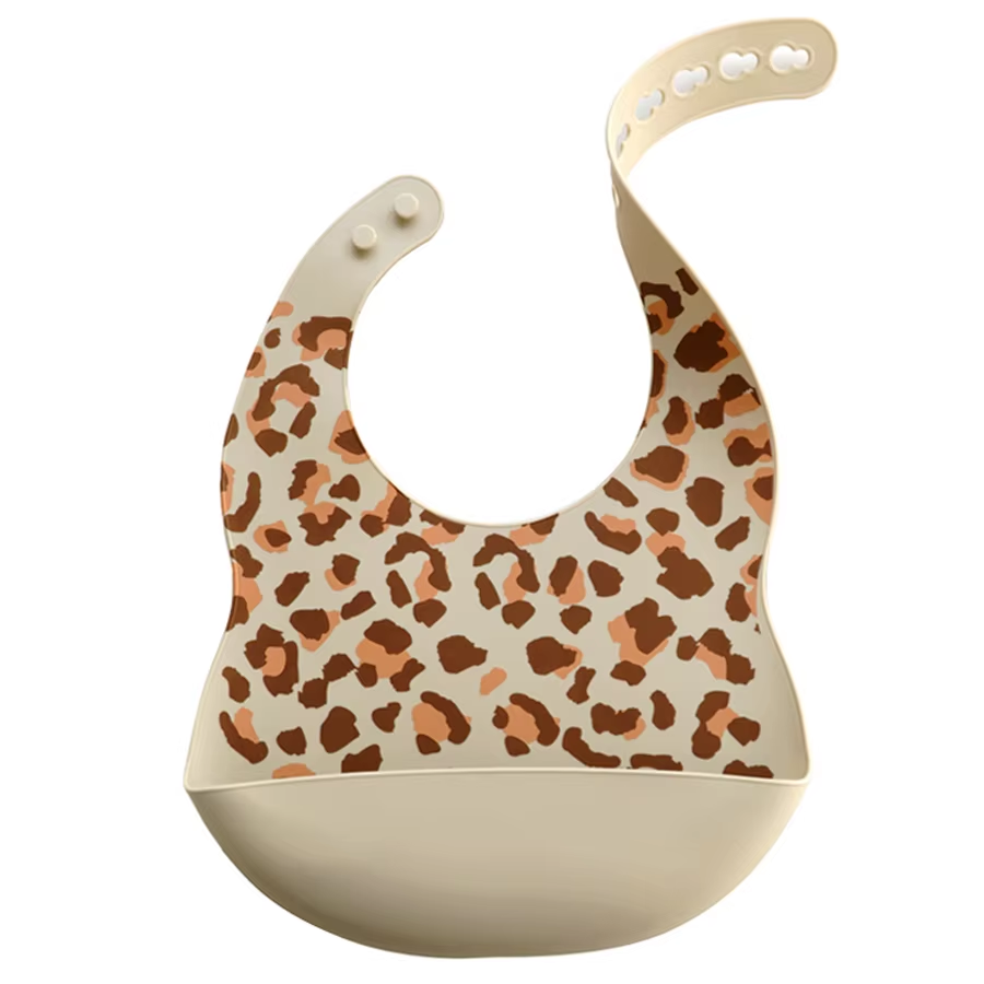 Lyttle Catch™ Waterproof Silicone Bib — Soft, Adjustable & Mess‑Friendly Design