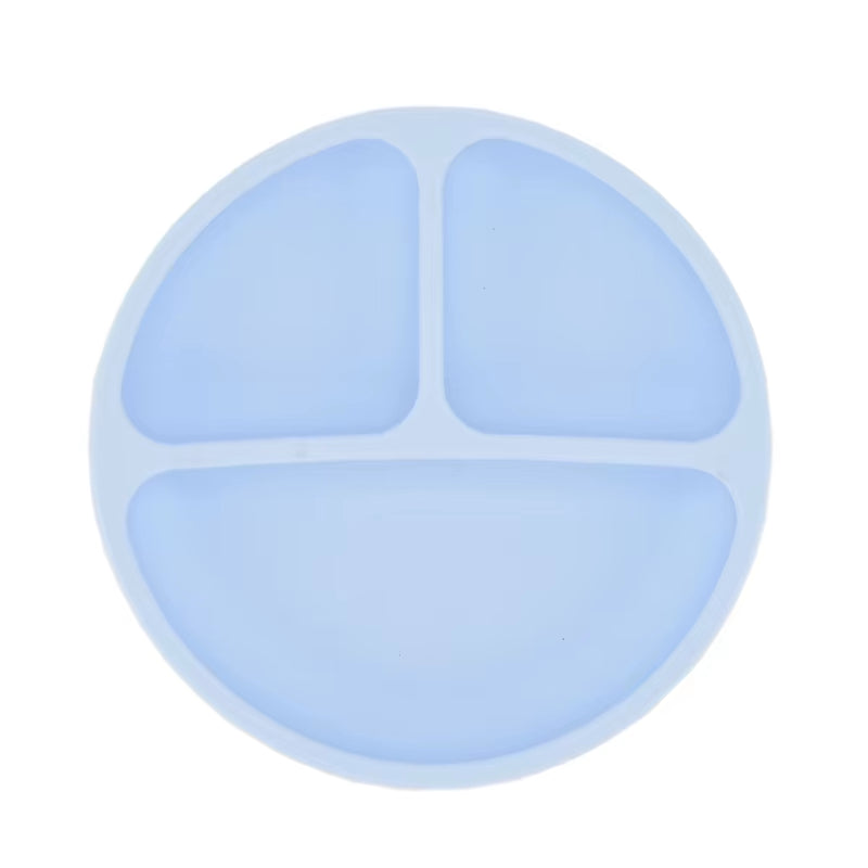 9Colors Baby Plate Set Food Grade Silicone Dishes Bpa-Free Tableware Kids Feeding Bowls Kids Learning Dishes Tray Dropshiping