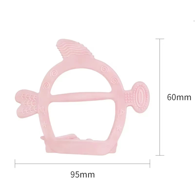 Silicone Baby Teethers Turtle 1PC Food Grade Tortoise Silicone Tiny Rod Children'S Goods Nurse Gift Baby Teether Toys
