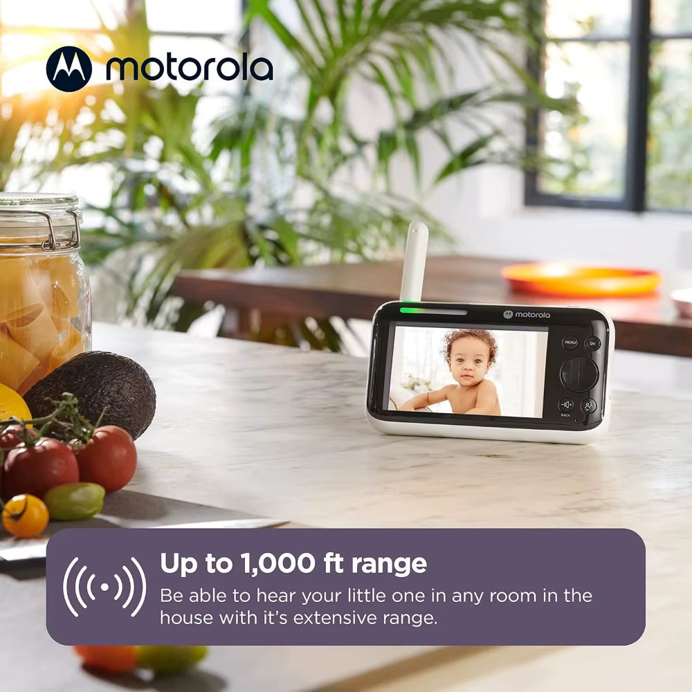 Motorola Baby Monitor PIP1510 Connect - Wifi Video Baby Monitor