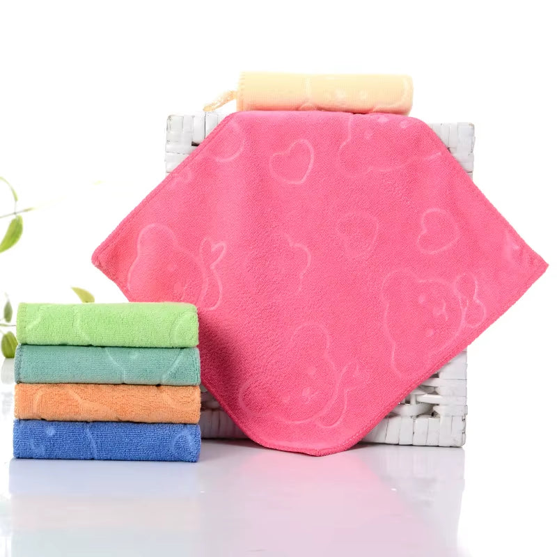 Newborn Baby Towels Saliva Super Soft Microfiber Nursing Towel Boys Girls Washcloth Bebe Toalha Wash Cloths Handkerchief TS163