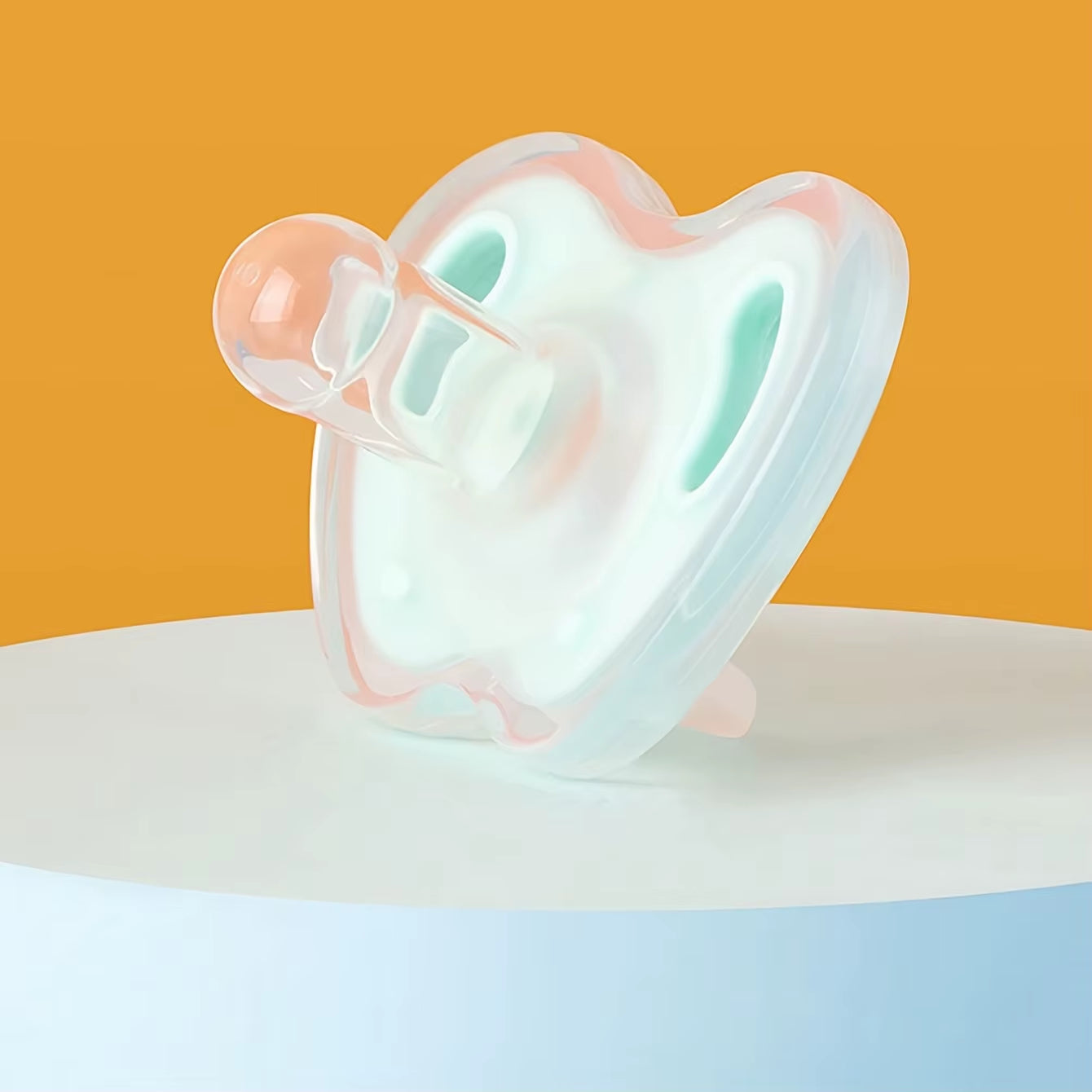 Soft Silicone Baby Pacifier, Newborn Soother