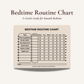 Bedtime Routine Chart
