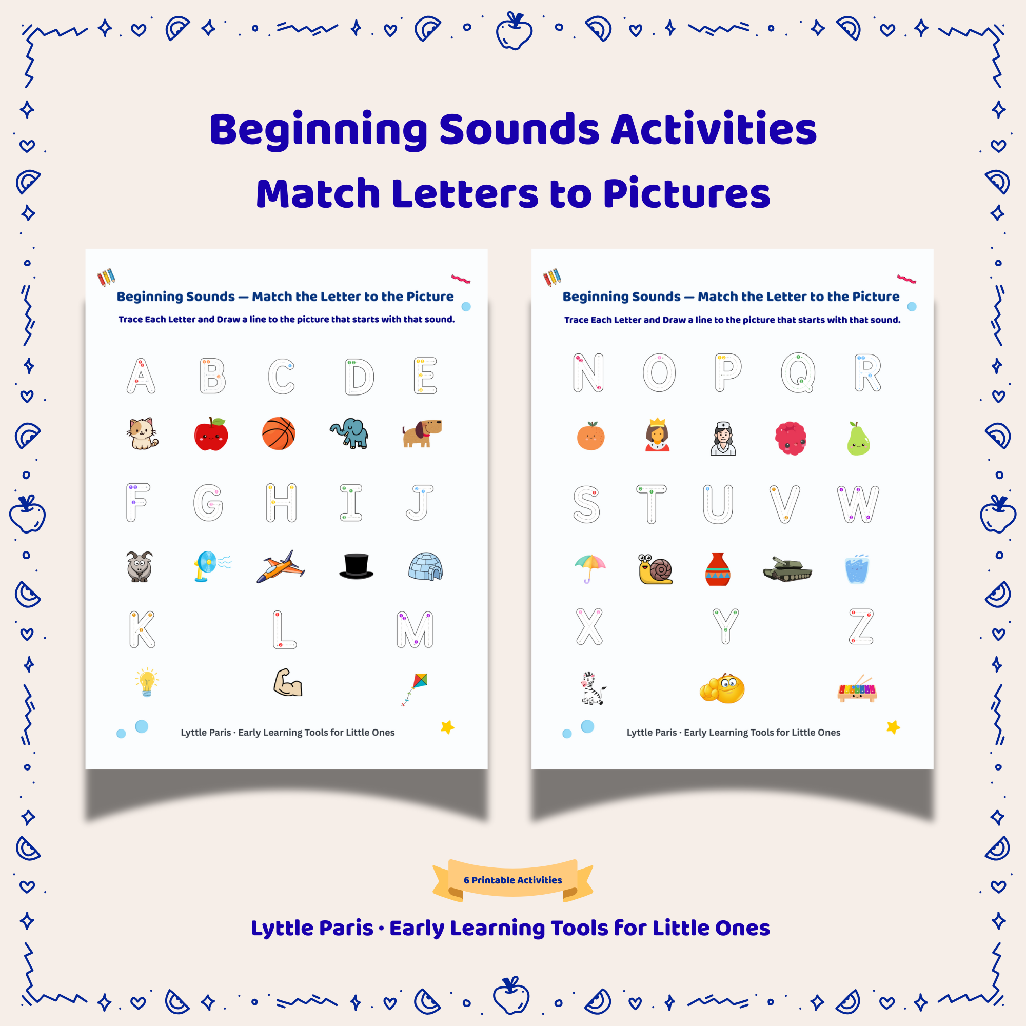 Alphabet Tracing Workbook