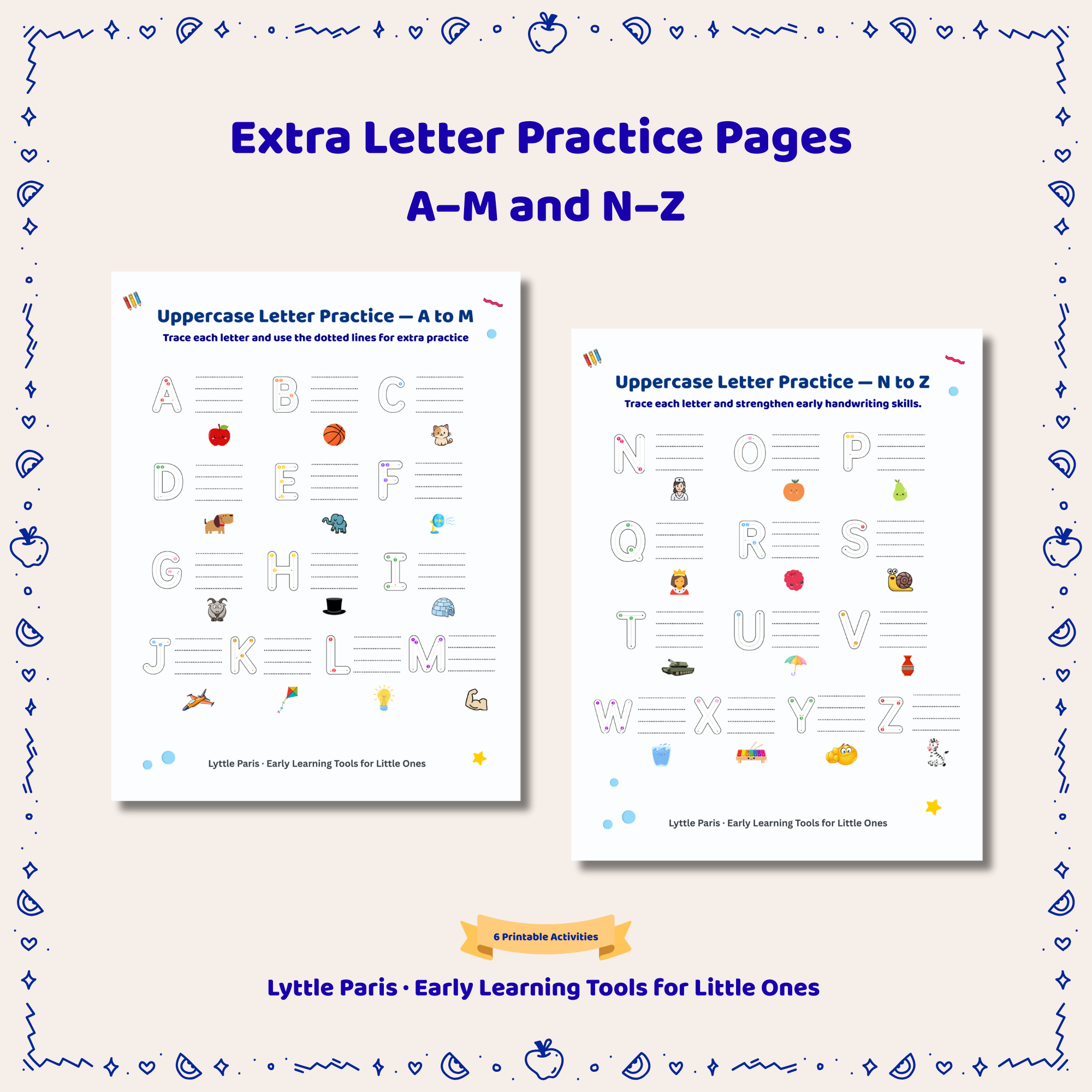 Alphabet Tracing Workbook