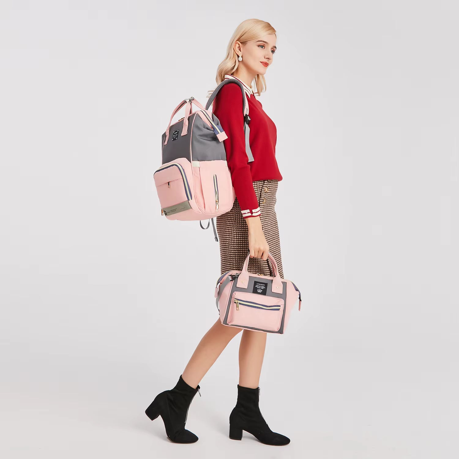 Lyttle Carry™ Waterproof Diaper Bag Backpack — Large‑Capacity, Organized & Travel‑Ready