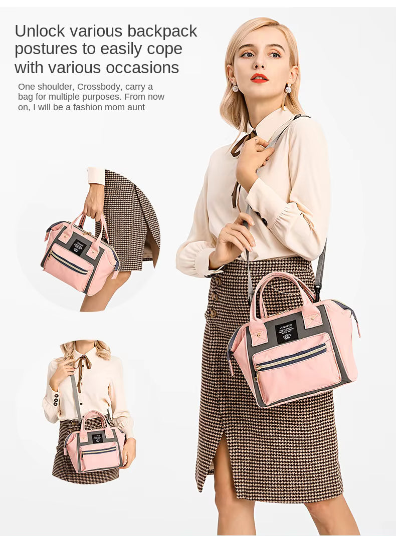 Lyttle Carry™ Waterproof Diaper Bag Backpack — Large‑Capacity, Organized & Travel‑Ready