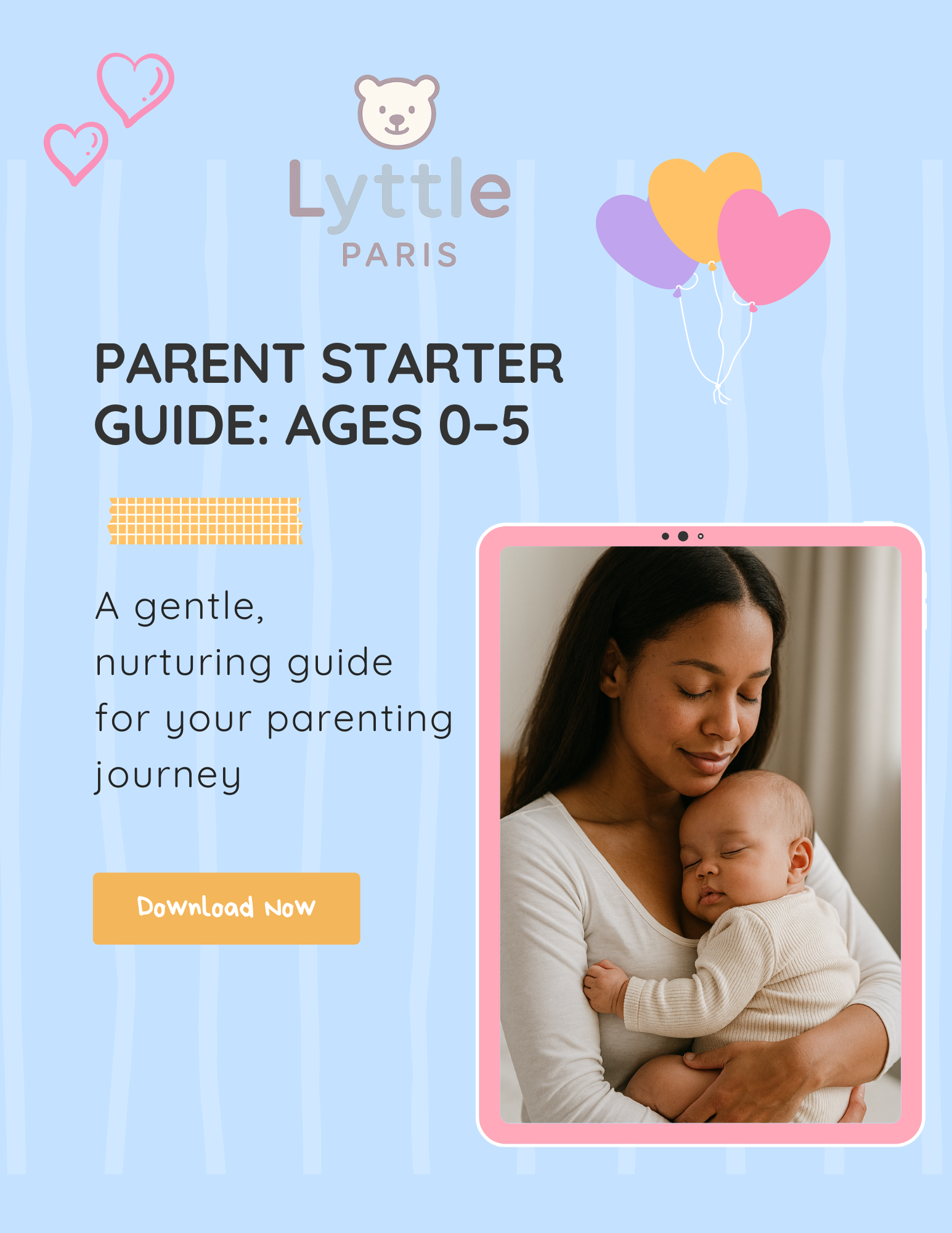 Lyttle Guide™ — Parent Starter Guide (Ages 0–5)