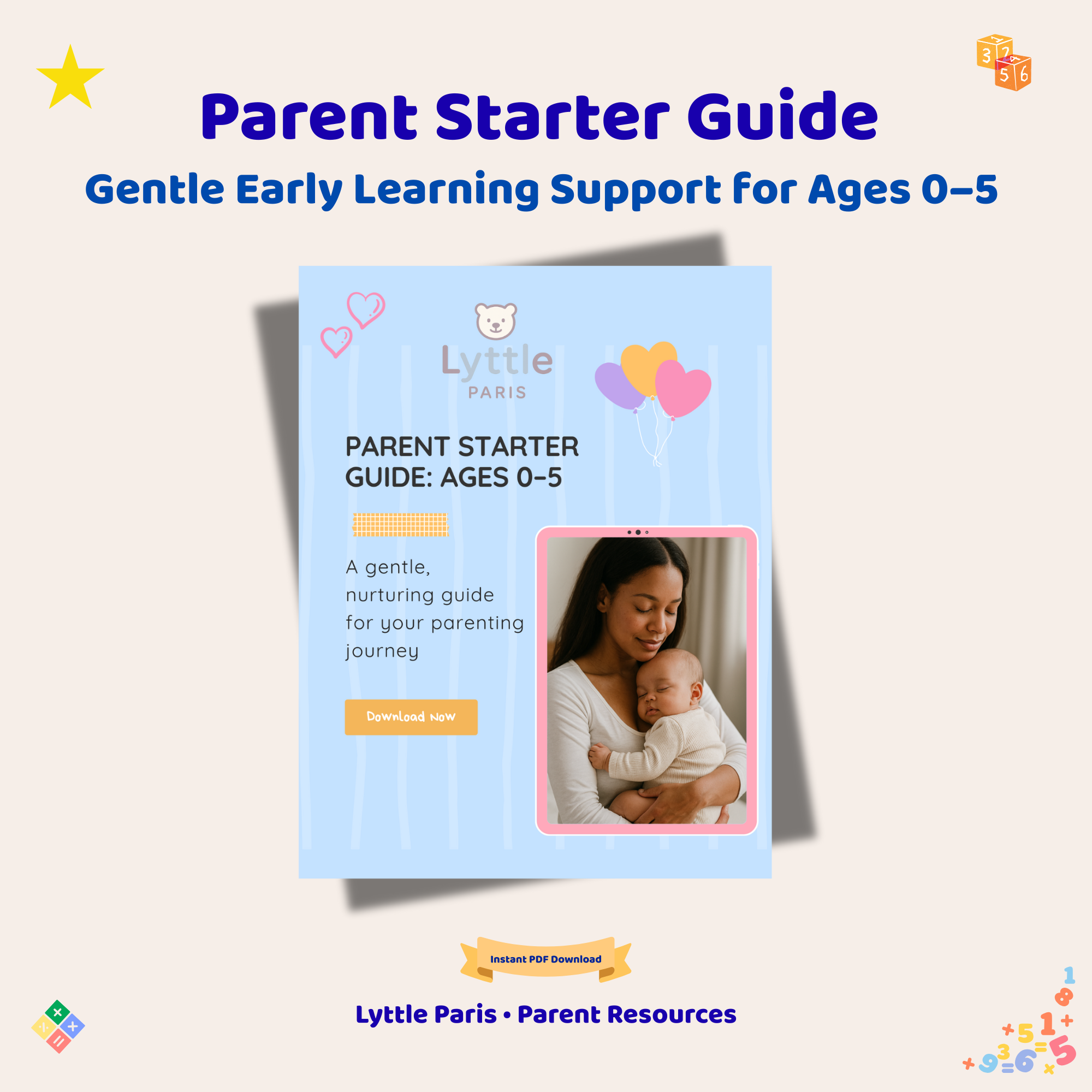 Lyttle Guide™ — Parent Starter Guide (Ages 0–5)