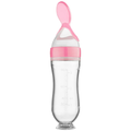 Lyttle Spoon™ Silicone Squeeze Feeder — Mess‑Free Bottle‑to‑Spoon Feeding for Babies