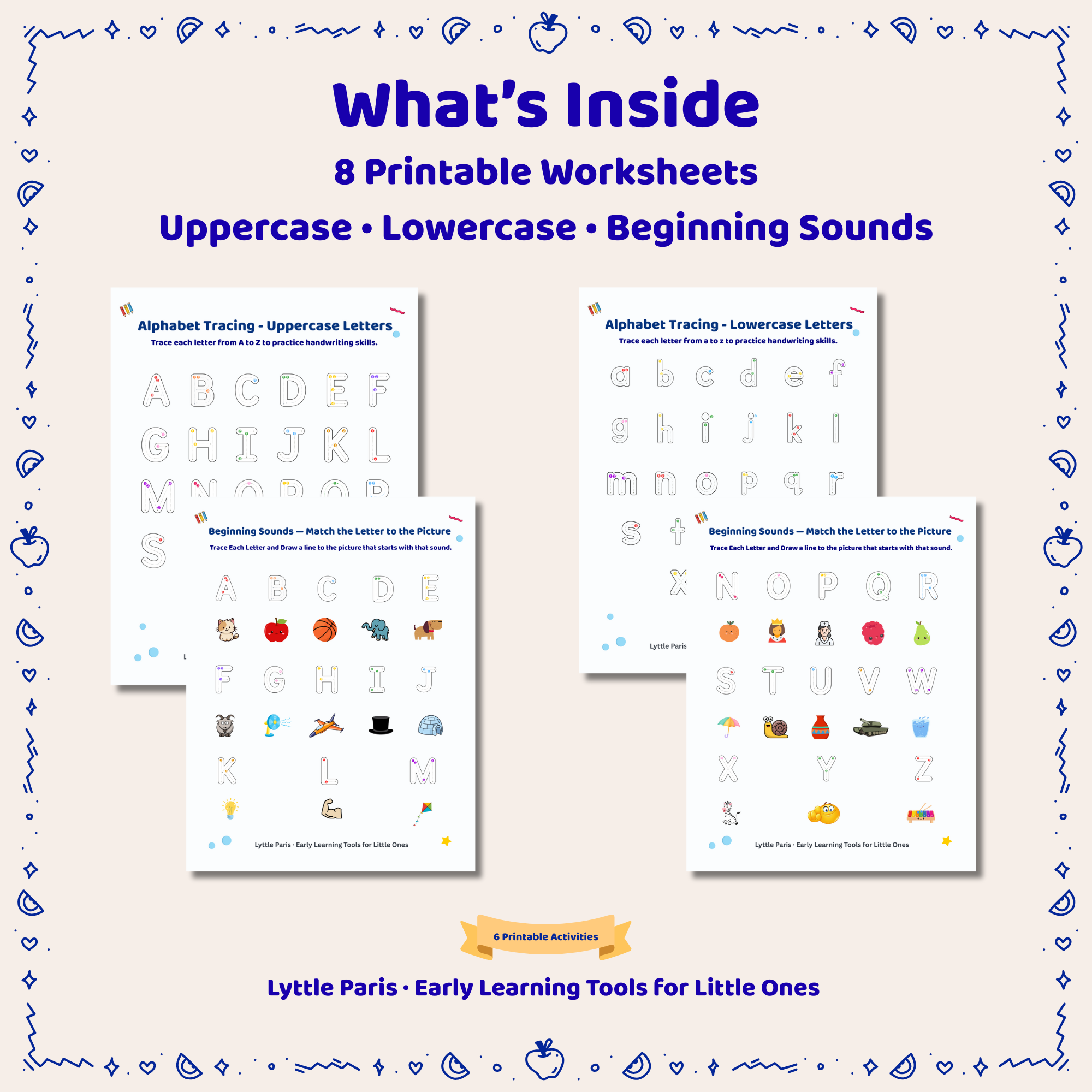 Alphabet Tracing Workbook