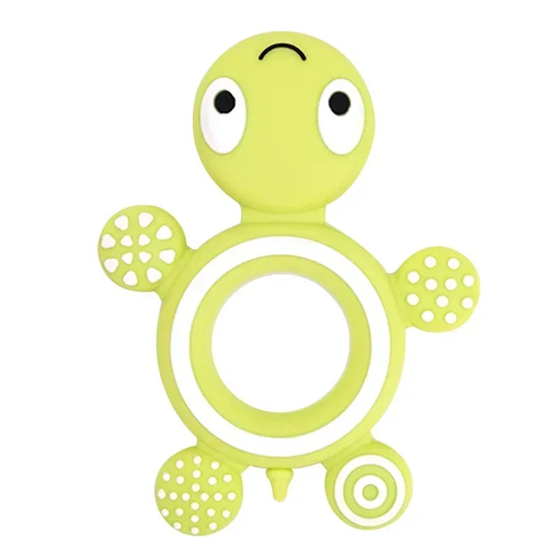 Silicone Baby Teethers Turtle 1PC Food Grade Tortoise Silicone Tiny Rod Children'S Goods Nurse Gift Baby Teether Toys