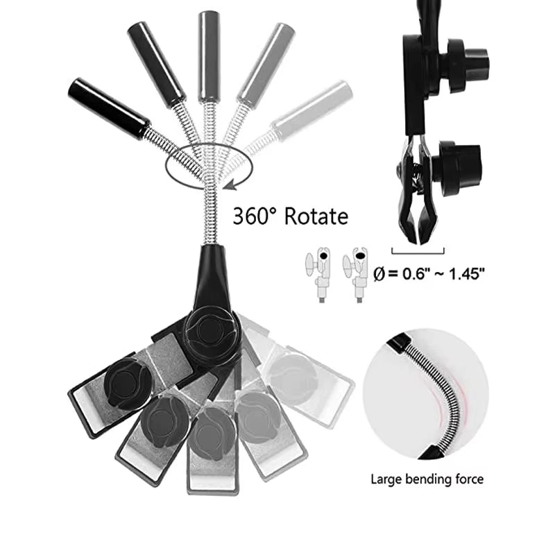 UV Protection Baby Stroller Umbrella with Clamp Universal Sunscree Rainproof Stroller Cover Umbrella Baby Stroller Accessories