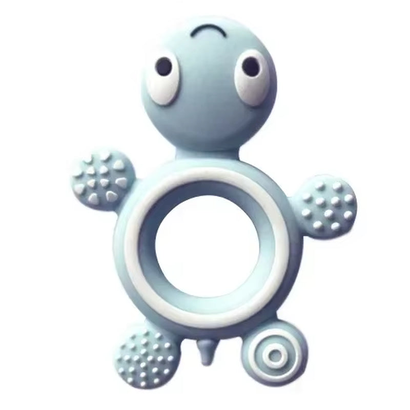 Silicone Baby Teethers Turtle 1PC Food Grade Tortoise Silicone Tiny Rod Children'S Goods Nurse Gift Baby Teether Toys