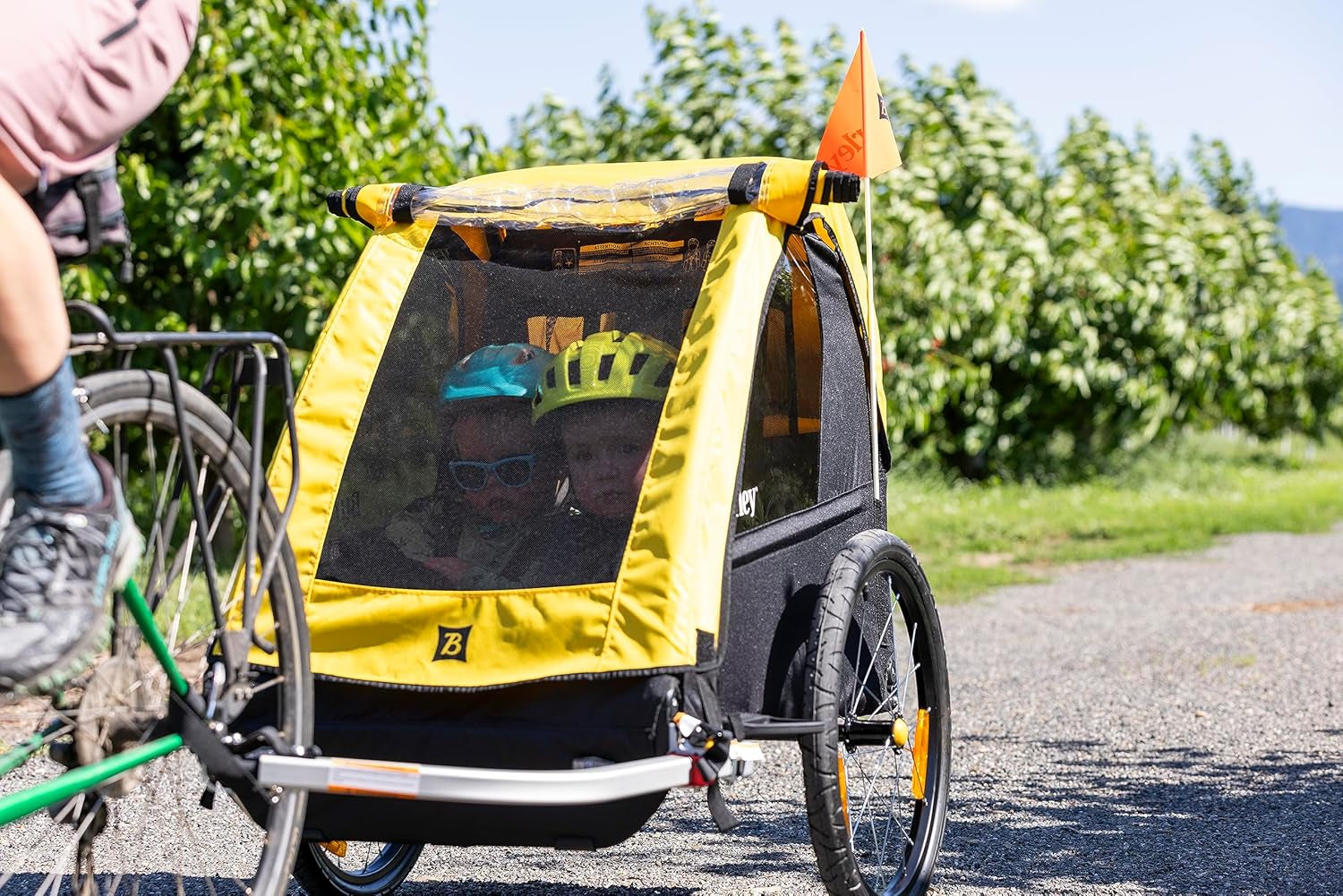 Bee, 1 and 2 Seat, Lightweight, Kids Bike-Only Trailer