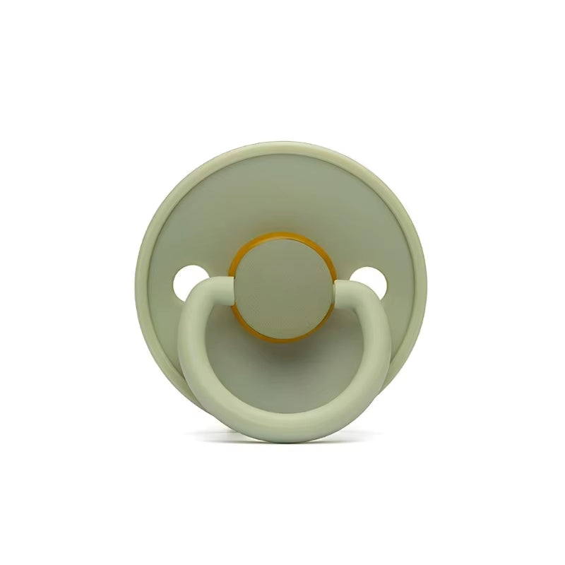 Portable Baby Pacifier BPA Free Soother Silicone Luminous Pacifier Multi-Pattern Design for Boys Girls Durable