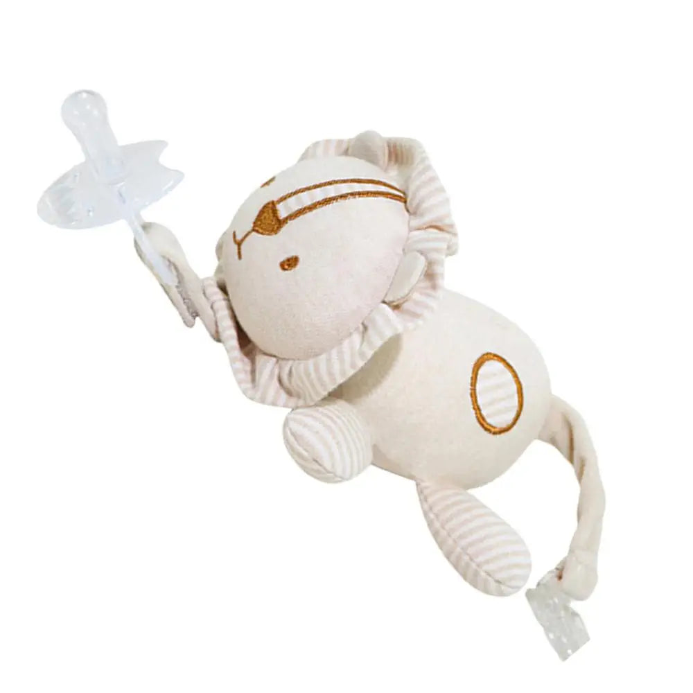 Pacifier Buddy Snuggle Pacifier Holder Skin-Friendly Comfortable Lovely Pacifier Buddy for Kid Shower Ages 0 Months & Up