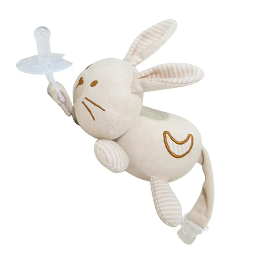 Pacifier Buddy Snuggle Pacifier Holder Skin-Friendly Comfortable Lovely Pacifier Buddy for Kid Shower Ages 0 Months & Up